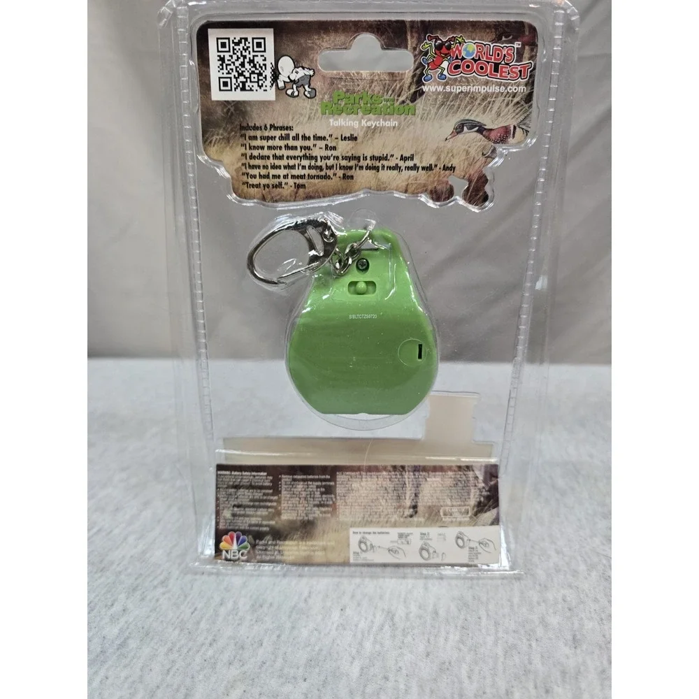 World's Coolest Parks & Rec Talking Keychain